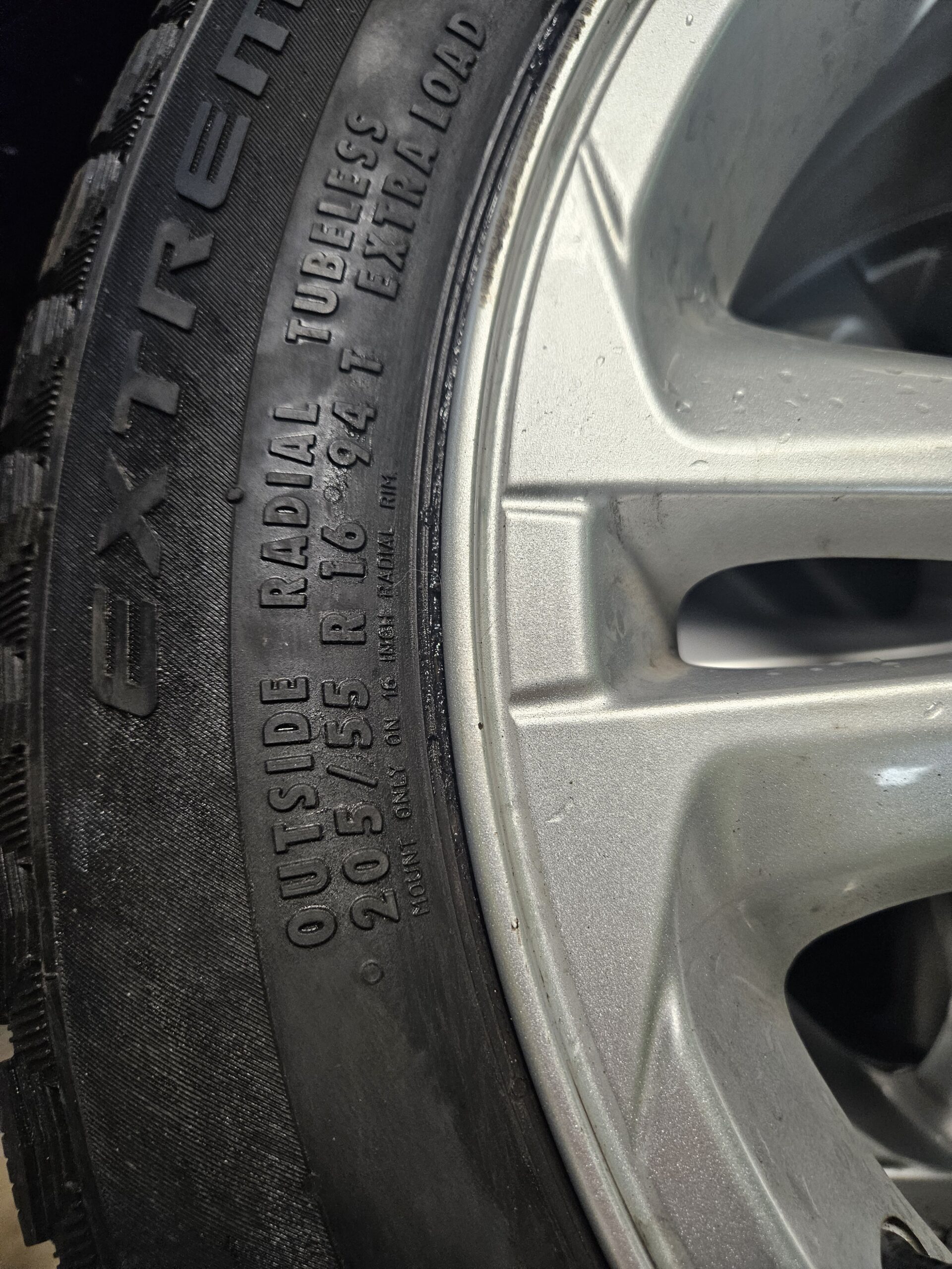 205/55R16 Continental Snow Tires