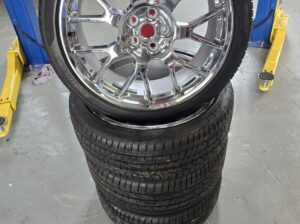 275/35ZR21 pirelli’s on Chevy Camaro rims
